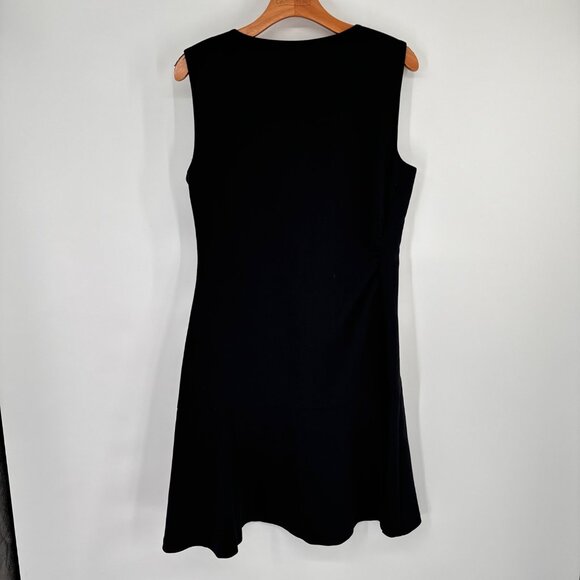 Karl Lagerfeld Paris Womens Sleeveless Black Fit & Flare Dress Size 12 new - Picture 12 of 12